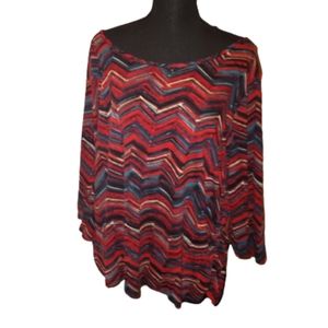 Beverly Drive Women's Printed Tee PLUS SIZE